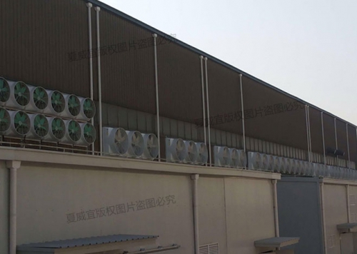 侧墙排风：上海电气